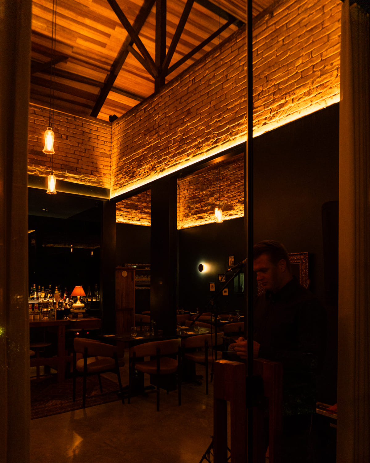 Salão principal do Marieta Bistrô